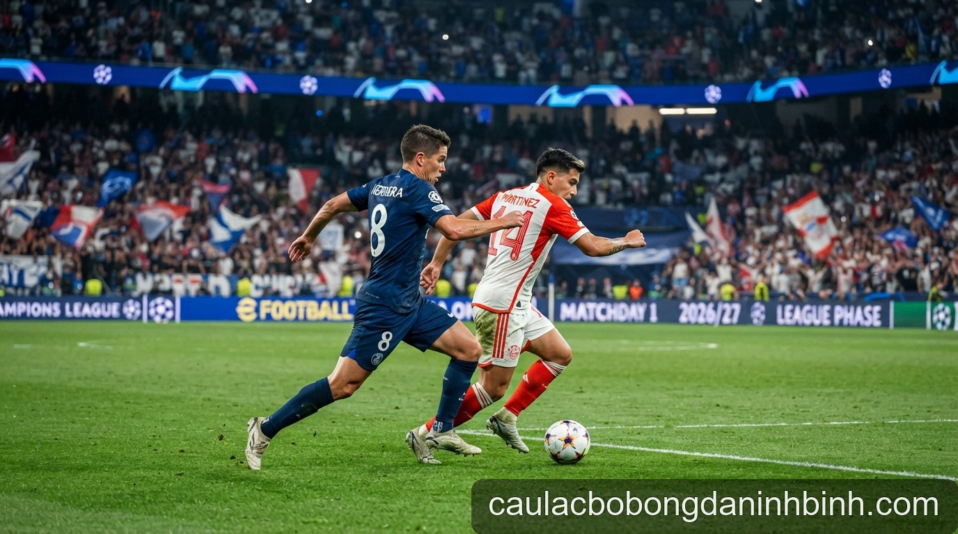 Champions League 2026/27 chính thức khởi tranh: Những màn đại chiến nảy lửa ngay lượt trận đầu tiên